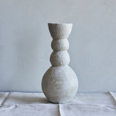 Tall Vessel - White Finish